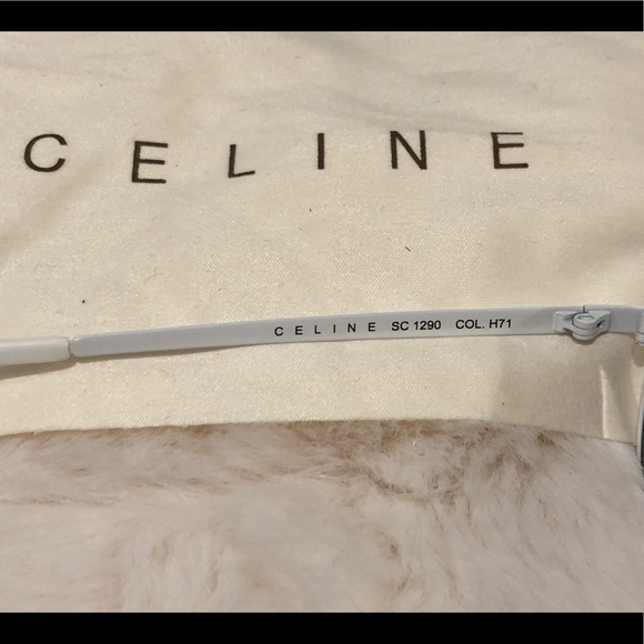 COPY - Celine White Metal Aviator Sunglasses From the Heidi Slimane Collection - Picture 7 of 10